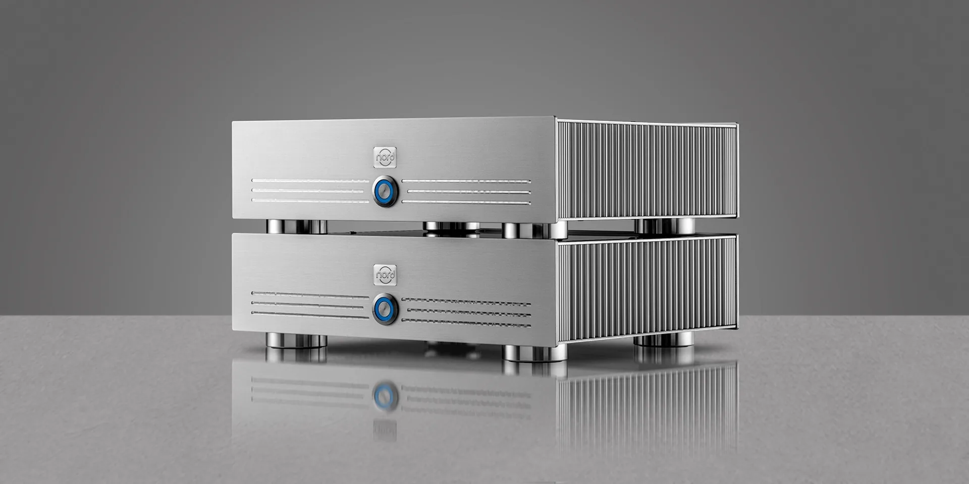 Nord One Hypex Amplifier NCx500 Mono Blocks in Silver